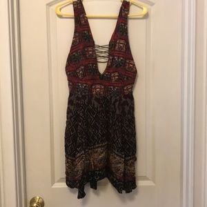 Free People Patterned Summer Dress